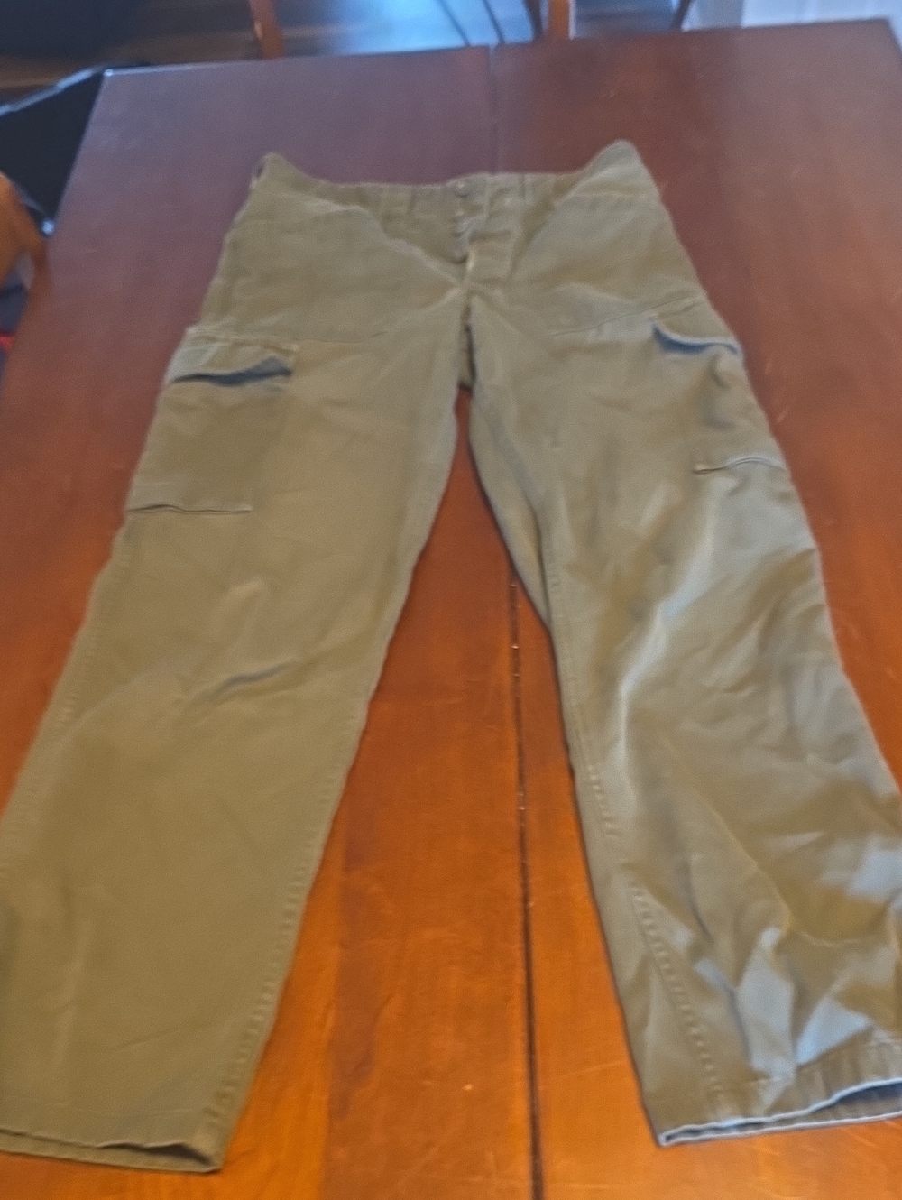 Men's Olive Green Cargo Pants